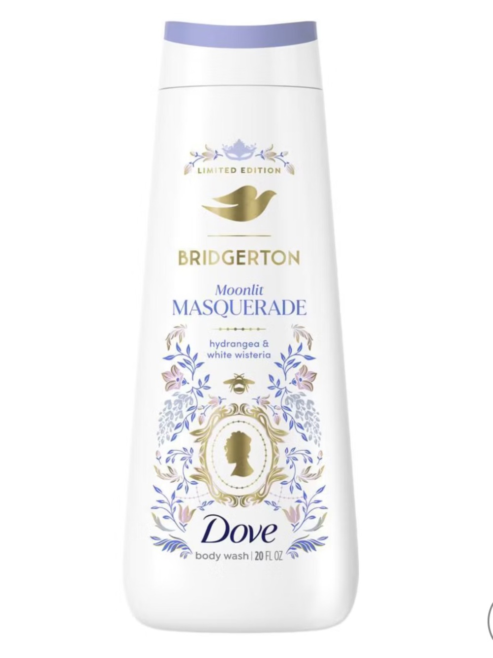 Dove Bridgerton Moonlit Masquerade Body Wash - White & Lavender